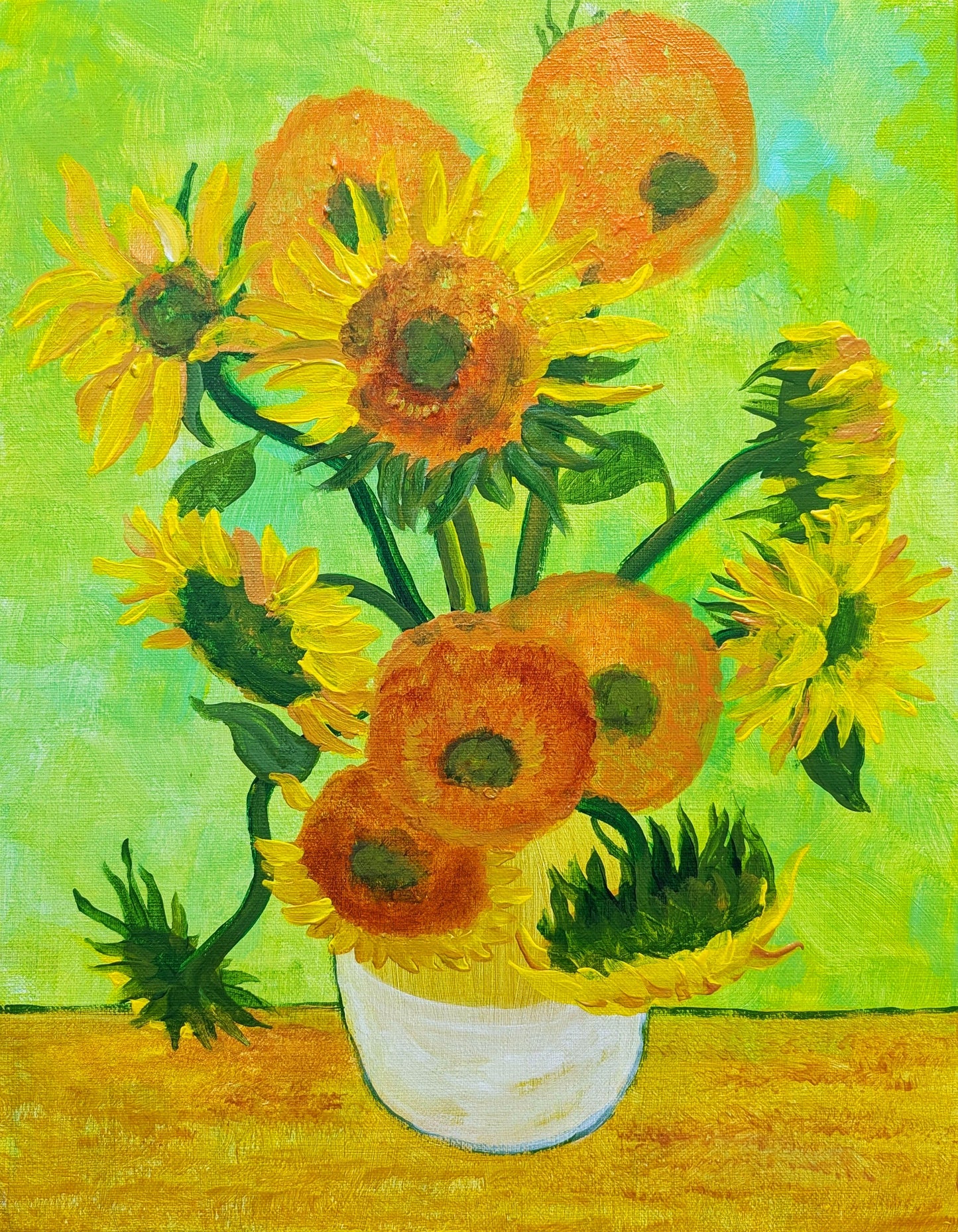 02/19(thu) 11:00〜13:00 ゴッホ:ひまわり