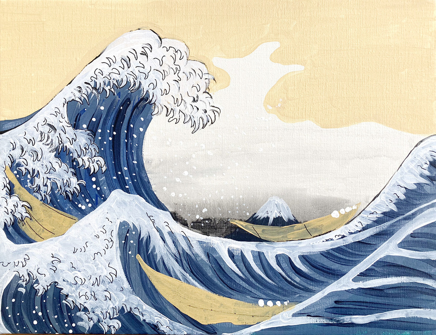 12/20(sat) 11:00〜13:00 葛飾北斎:神奈川沖浪裏