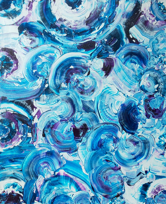 04/18(sat) 11:00〜13:00　ペインティングナイフアート