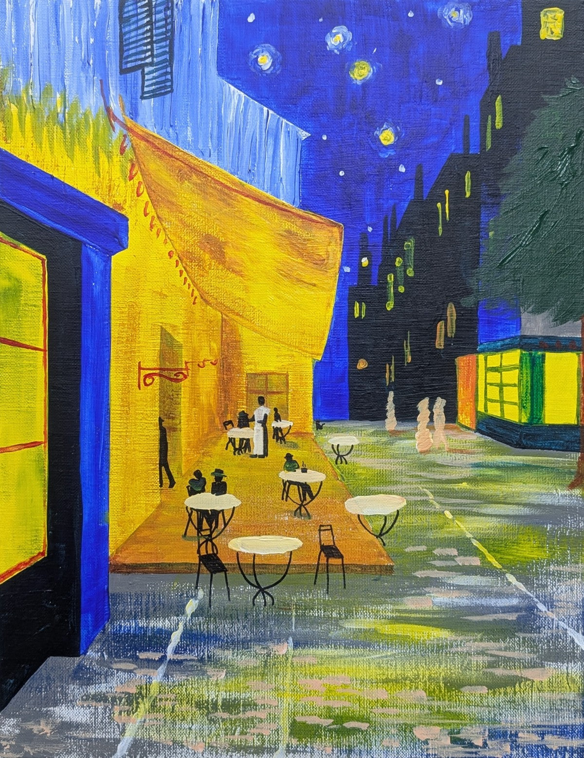 03/14(sat) 18:00〜20:30　ゴッホ：夜のカフェテラス