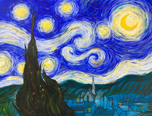 03/01(sun) 14:30〜16:30　ゴッホ：星月夜