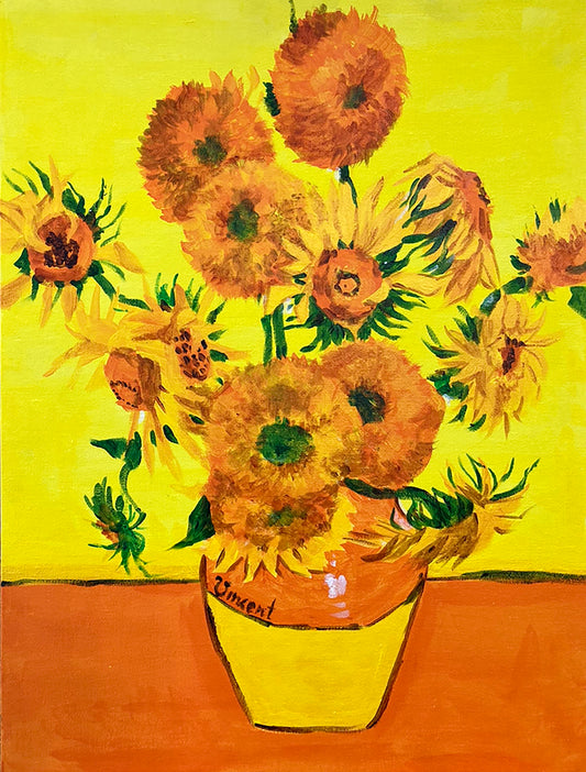 03/01(sun) 11:00〜13:00　ゴッホ：ひまわり