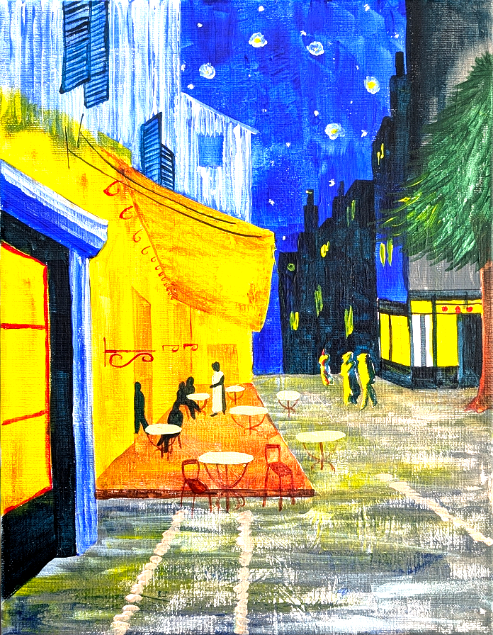 01/09(fri) 18:30〜21:00　ゴッホ：夜のカフェテラス